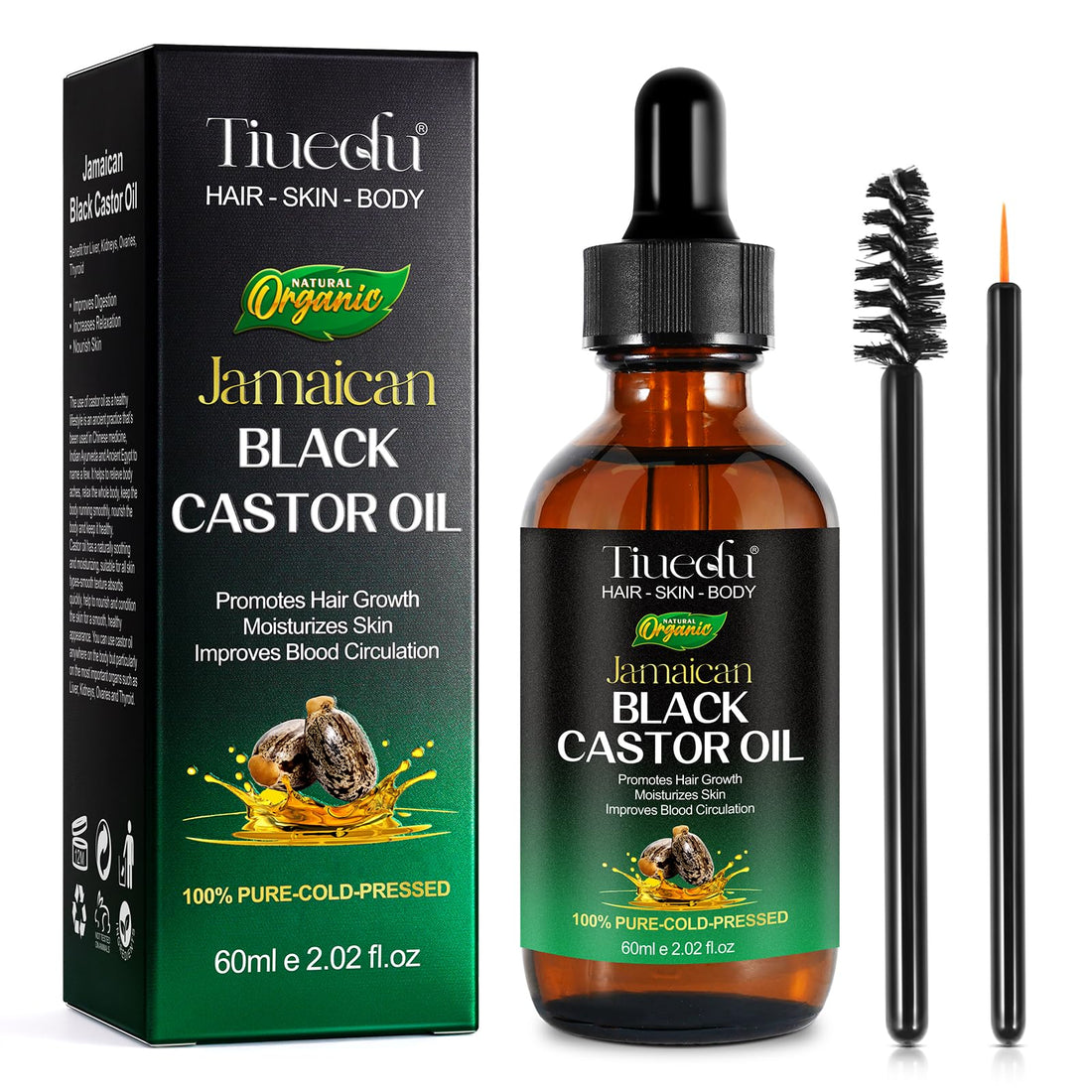 🌿 What Does Castor Oil Do for Hair? The Secret Benefits of Jamaican Black Castor Oil