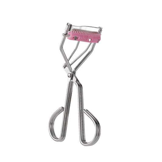 Eyelash Curlers with Small Eyelash Comb & Refill Pads, High On Lash Curler Stainless Steel Eyelash Makeup Tool for Eye-Opening & Lifted Lashes, Wide Angle Beauty Curling Natural Styling