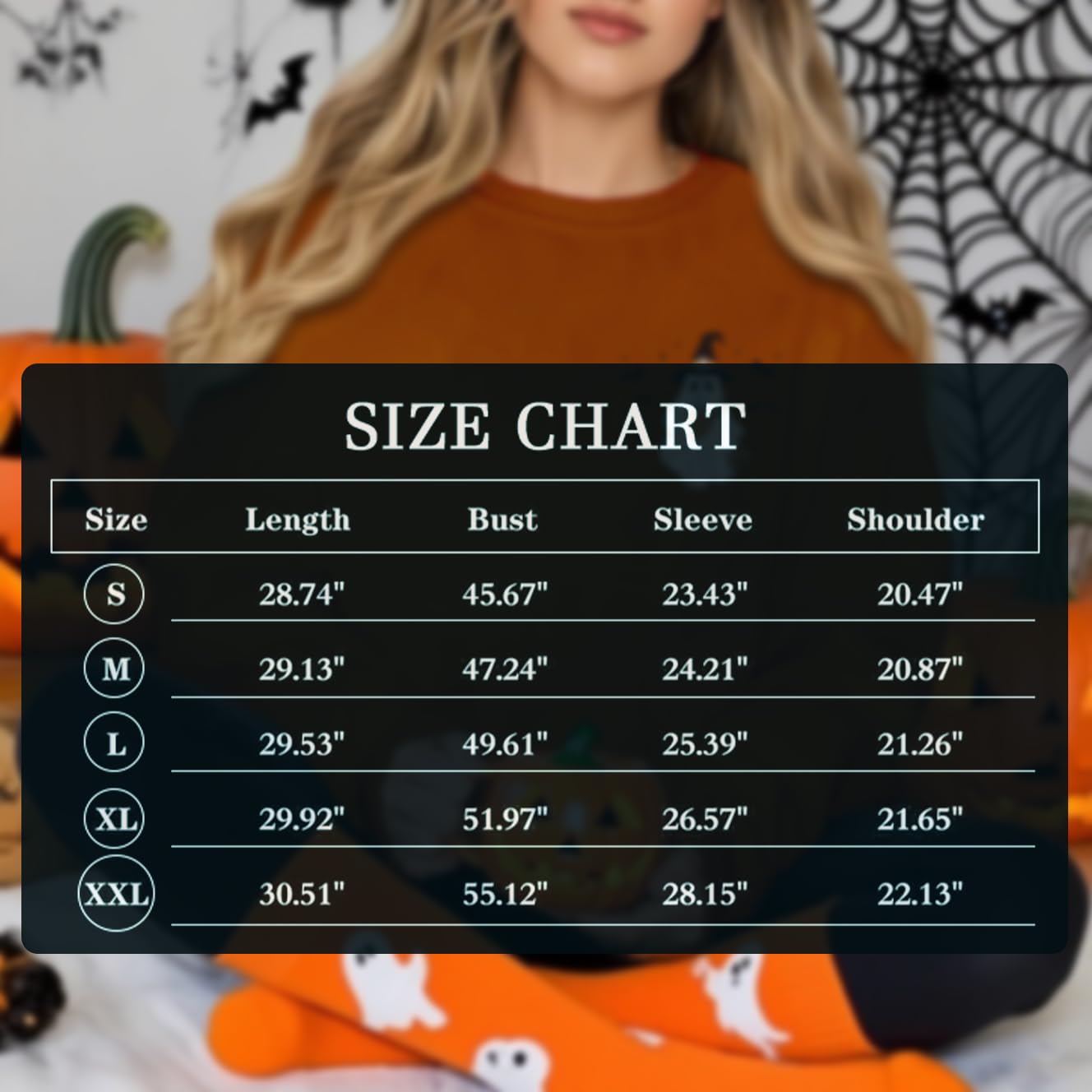 Halloween Sweatshirts for Women Cute Ghost Spooky Season Sweatshirt Long Sleeve Crewneck Graphic Tees Khaki