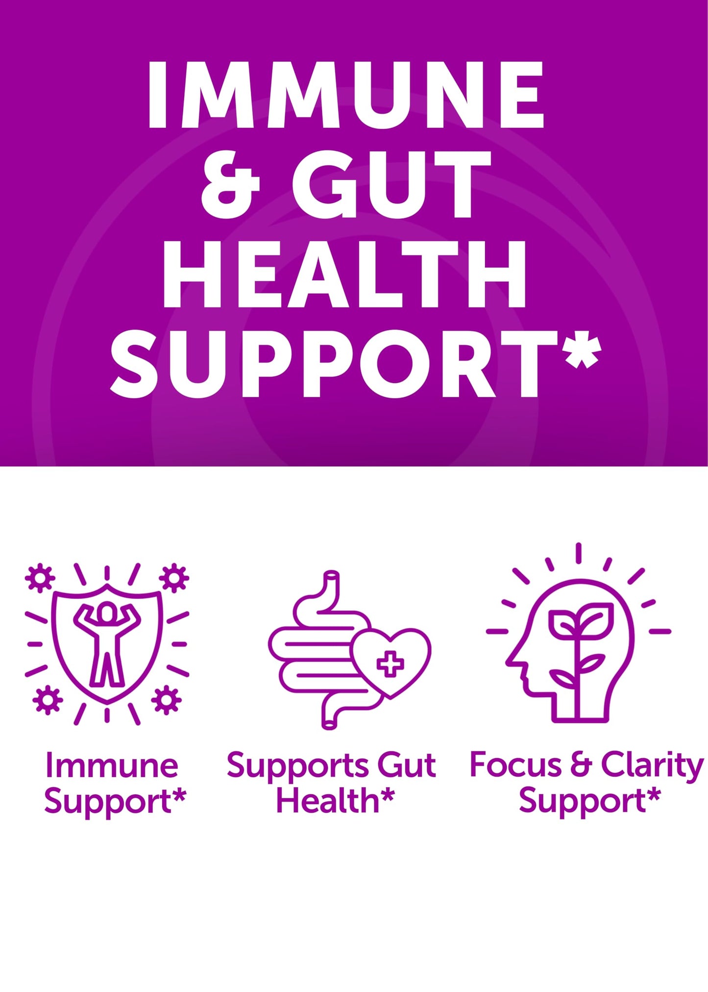 Sea Moss Gummies with Ashwagandha & Elderberry – Delicious Immune & Stress Support Supplement for Men & Women, 60ct