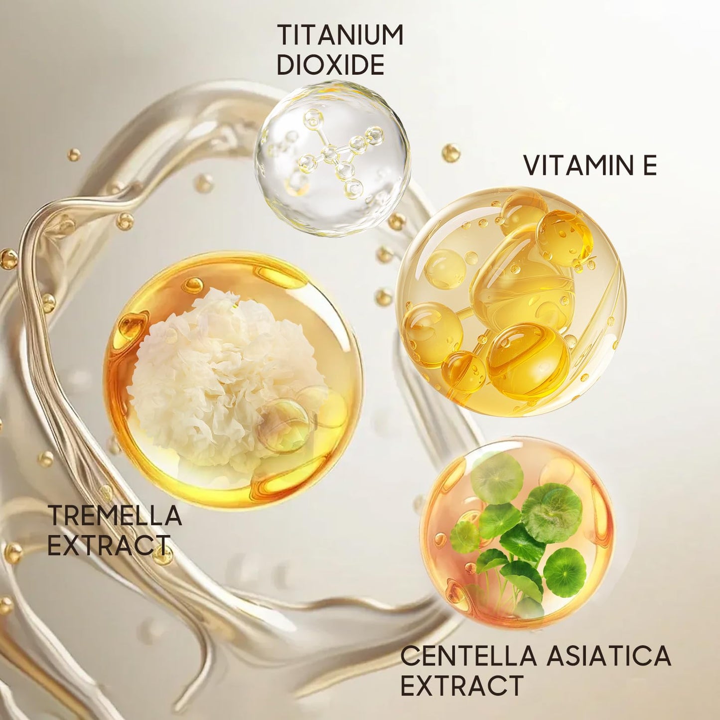 BB Cream Face Foundation Makeup, Moisturizing Concealer Brighten Long-Lasting, Even Skin Tone for All Skin Types (Natural, 1 PCS)