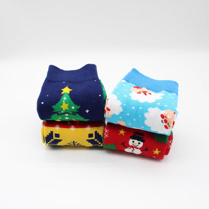 Christmas Socks Women, Funny Crazy Novelty Fun Cute Funky Hoilday Crew Socks Size 6-9