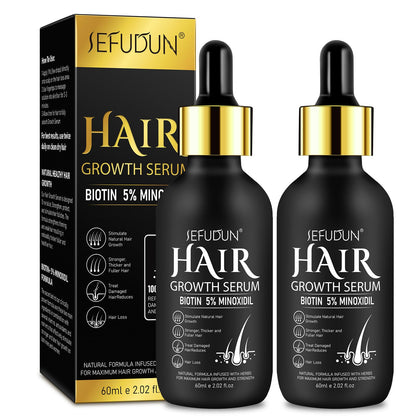Minoxidil for Men & Women, Minoxidil for Women Hair Growth, Minoxidil for Men Beard, Natural Hair Regrowth Treatment for Hair Loss Hair Thinning, Thicker Fuller Healthier Hair