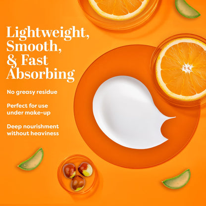 Vitamin C Cream for Face – Brightening Moisturizer, Anti Aging, Hydrating, Skin Wrinkle Cream – Vitamin B5, Vitamin E, Jojoba Oil, Aloe Vera & Green Tea, 4 Fl Oz