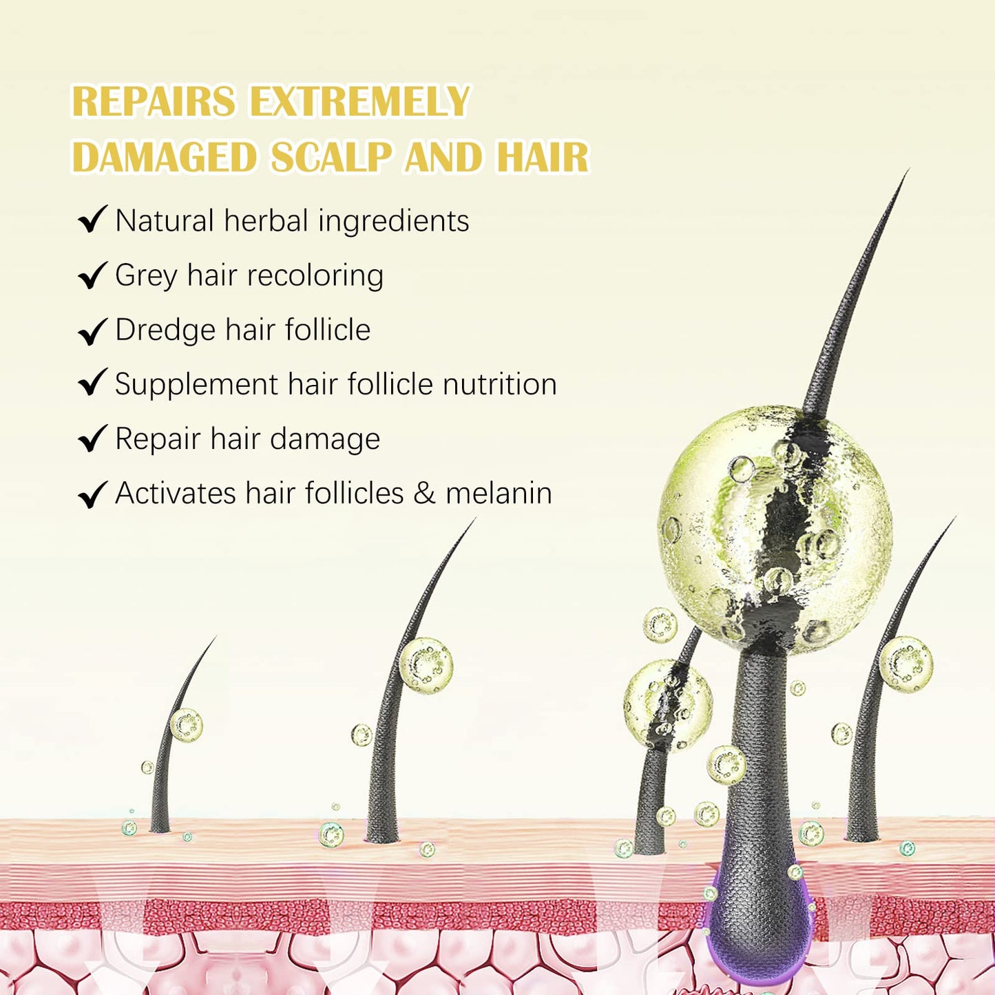 Minoxidil for Men & Women, Minoxidil for Women Hair Growth, Minoxidil for Men Beard, Natural Hair Regrowth Treatment for Hair Loss Hair Thinning, Thicker Fuller Healthier Hair