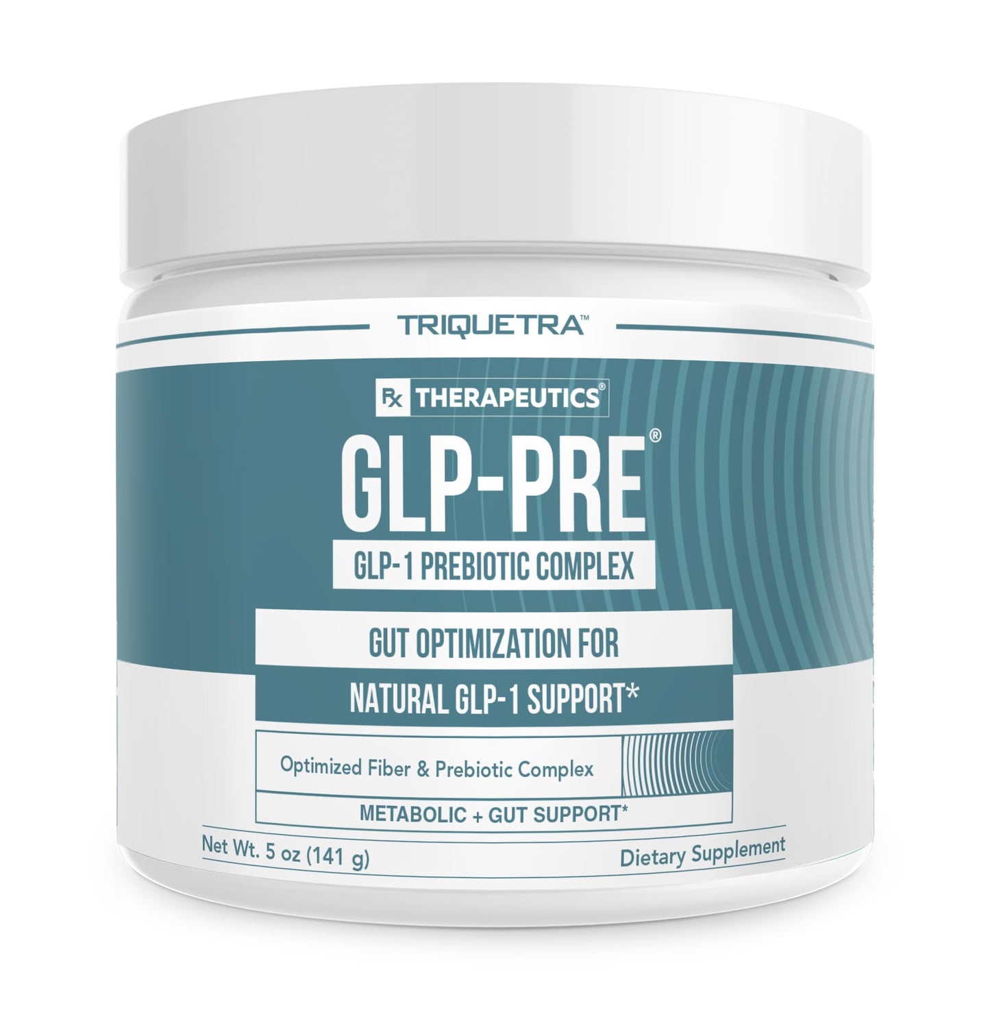 GLP-Pre™ – Optimized Prebiotic Fiber Complex - Gut-Microbiome Optimization for Natural GLP-1 Pathway Support & Metabolic Wellness - Includes Clinically Studied Non-Digestible Fibers - 30 Servings