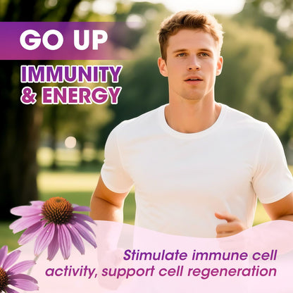 Lymphatic Drainage Drops Supplements for Immune, Lymph System Support, Cleanse & Detox, Liver Health with Echinacea,Elderberry,Cleavers Herb,Burdock, Calendula, Vegan, Non-GMO,Natural Flavor, 2 Fl Oz