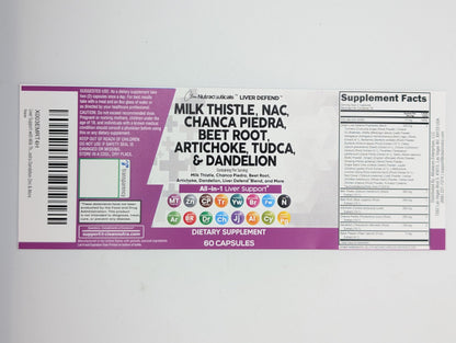 Clean Nutraceuticals Milk Thistle NAC Chanca Piedra Beet Root Artichoke Dandelion Root - Liver Cleanse Detox & Repair Supplement Plus TUDCA Choline & Ginger 60 Count
