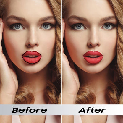 Ihrlpxkc Lip Stain Peel Off - Lip Liner Long-wear & Waterproof Moisturizing Lip Stain with Matte Finish, Transfer-Proof, Non-Stick Cup Lip Tint Stay On All Day (Nude)