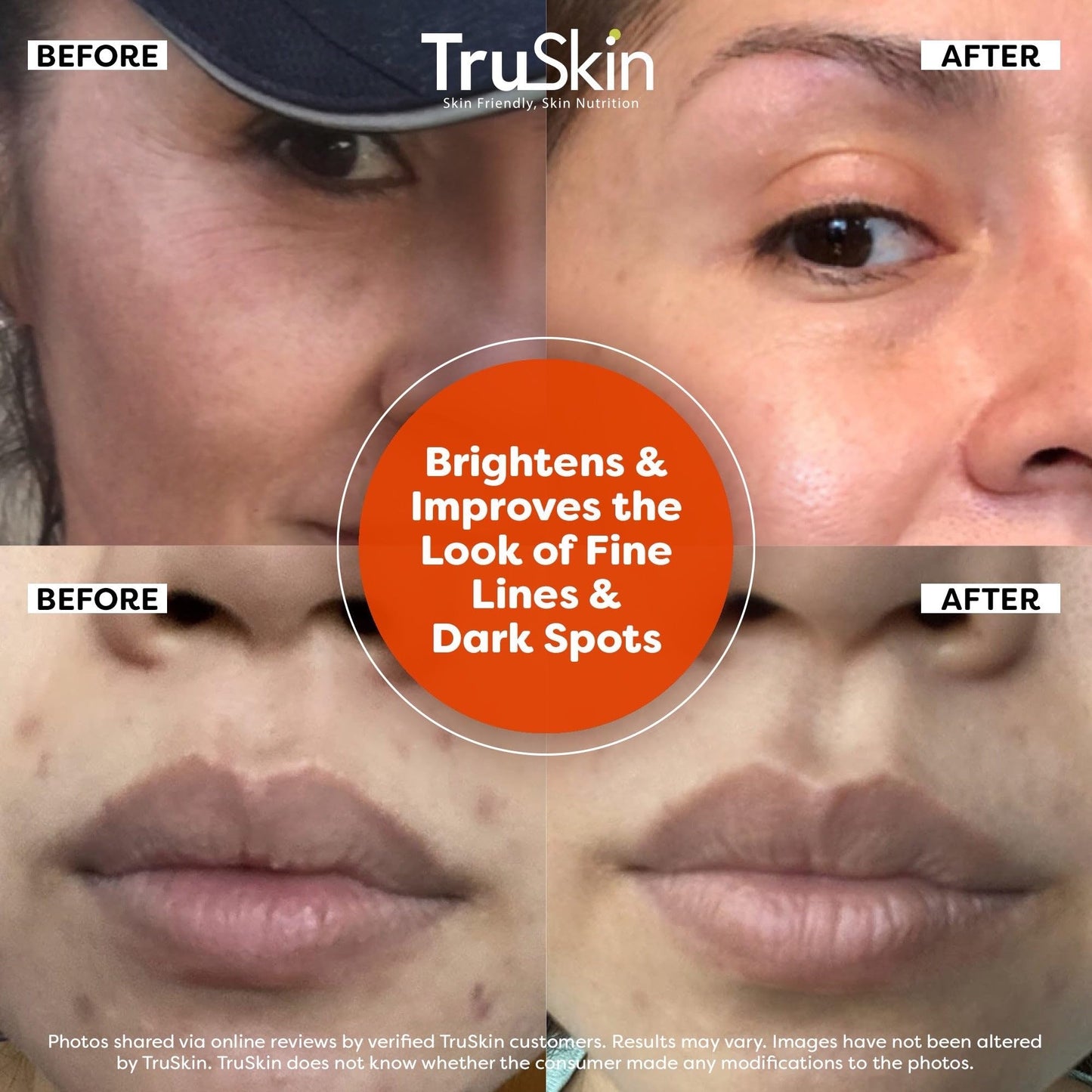 Vitamin C Serum For Face – Anti Aging Face Serum with Vitamin C, Hyaluronic Acid, Vitamin E – Brightening Formula – Improve Appearance of Dark Spots, Tone, Fine Lines & Wrinkles, 2 Fl Oz