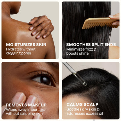 Organic Jojoba Oil 32 oz, 100% Pure | Bulk, Natural Cold Pressed Unrefined Hexane Free Oil for Hair & Face