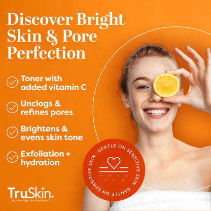 BHA Liquid Exfoliant & Toner – PHA AHA BHA Gentle Exfoliator with Salicylic & Glycolic Acid, Vitamin C – Improve Appearance of Tone & Texture, Unclog & Minimize Look of Pores, 4.2 fl oz