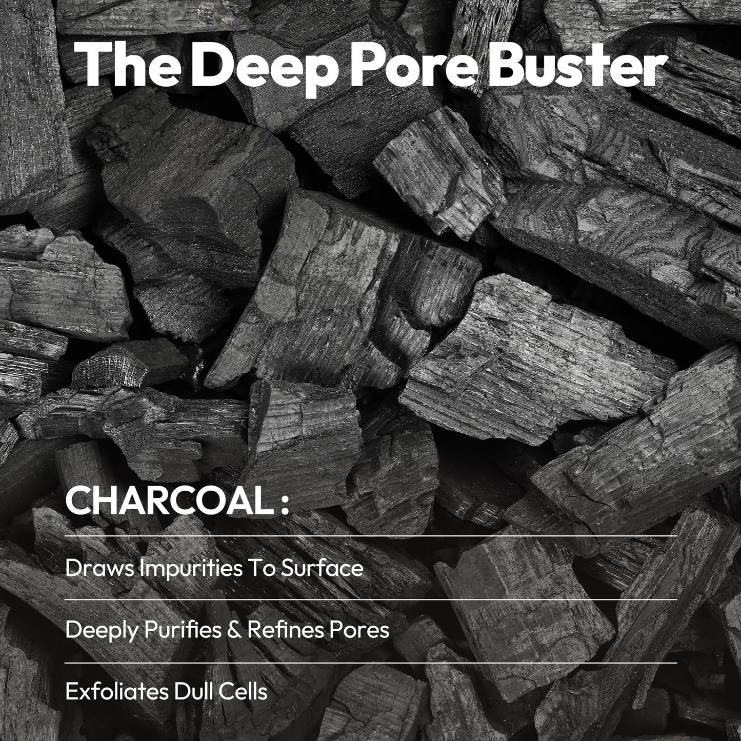 LAPCOS Charcoal Sheet Mask, Daily Face Mask with Salicylic Acid and Tea Tree Oil to Detoxify and Tighten Skin, Korean Beauty Favorite, 5-Pack